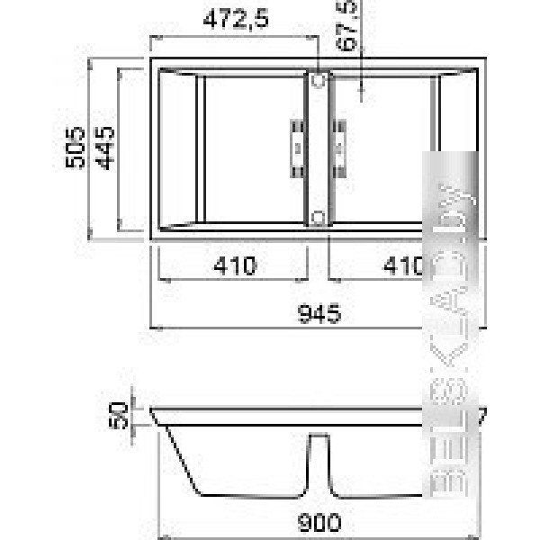 Кухонная мойка Elleci Dogma 100 Slim Black K86 EKD1008686MSLM (standard SIR) Кухонная мойка Elleci Dogma 100 Slim Black K86 EKD1008686MSLM (standard SIR)