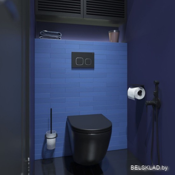 Панель смыва IDDIS Unisteel UNI04BCi77 (матовый черный) Панель смыва IDDIS Unisteel UNI04BCi77 (матовый черный)