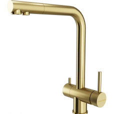 Смеситель Paulmark Skalen Sk213020-LG (светлое золото)