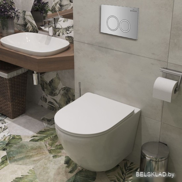 Инсталляция для унитаза Roxen StounFix Slim 812643 Инсталляция для унитаза Roxen StounFix Slim 812643