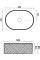 Умывальник Roxen Vine Oval 570240 Умывальник Roxen Vine Oval 570240