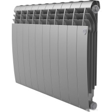 Биметаллический радиатор Royal Thermo Biliner B 500 Серебристый - 10 секций