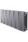 Биметаллический радиатор Royal Thermo PianoForte 300 Silver Satin (12 секций) боковое подключение