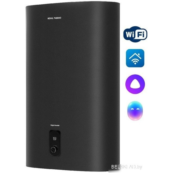 Накопительный электрический водонагреватель Royal Thermo RWH 80 Major Inverter Grafit Накопительный электрический водонагреватель Royal Thermo RWH 80 Major Inverter Grafit