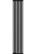 Дизайн-радиатор Royal Thermo Shift Q30 C2180 - 08 секций RAL9005m