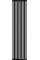 Дизайн-радиатор Royal Thermo Shift Q30 C2180 - 10 секций RAL9005m