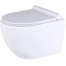 Унитаз подвесной Uptrend Caneo Rimless TR2196DF (с сиденьем)