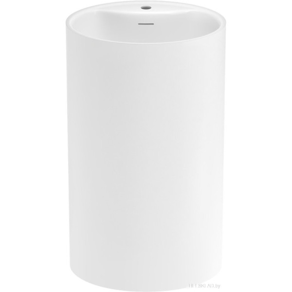 Умывальник Wellsee Coquillage 232802000 (отдельностоящий, с отверстием под смеситель, цвет матовый белый) Умывальник Wellsee Coquillage 232802000 (отдельностоящий, с отверстием под смеситель, цвет матовый белый)