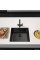 Кухонная мойка ARFEKA ECO AR 550*450 BLACK PVD NANO DECOR VOLCANIC ROCK