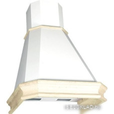 Кухонная вытяжка Elikor Пергола 90П-650-П3Л 281755 (бежевый/дуб неокрашенный, съемное обрамление)