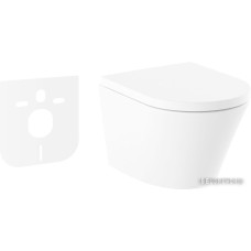 Унитаз Lavinia Boho Biore Compacto Rimless 21010005 (чаша, пневмокрышка, шум-я)