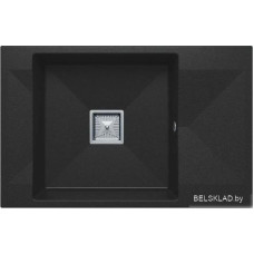 Кухонная мойка Polygran Blade 760 (черный)