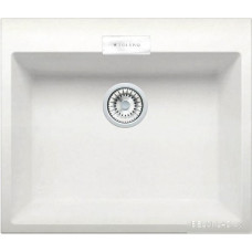 Кухонная мойка Polygran Tolero 580 (белый хлопок)