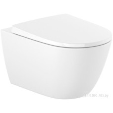 Унитаз подвесной Roca Ona Rimless 346687000+801E12001 с пневмокрышкой Supralit 46687000+801E12001