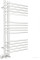 Полотенцесушитель TERMINUS Астра П15 70x800 (RAL 9003, белый)