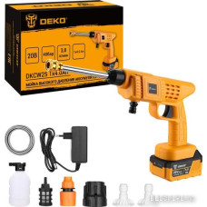 Мойка высокого давления Deko DKCW25 063-4490 (с 1-им АКБ)