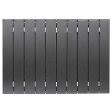 RIFAR SUPReMO 350 (10 секций) радиатор биметаллический боковое подключение (Цвет АНТРАЦИТ)