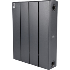 RIFAR SUPReMO 350 (4 секций) радиатор биметаллический боковое подключение (Цвет ТИТАН)