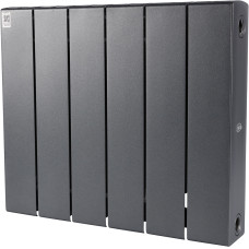 RIFAR SUPReMO 350 (6 секций) радиатор биметаллический боковое подключение (Цвет ТИТАН)