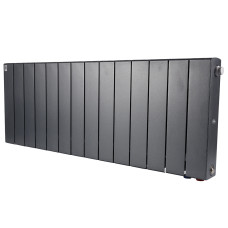 RIFAR SUPReMO VENTIL 350 SVR (14 секций) радиатор биметаллический нижнее правое подключение (Цвет ТИТАН)