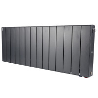 RIFAR SUPReMO VENTIL 350 SVR (4 секций) радиатор биметаллический нижнее правое подключение (Цвет ТИТАН)