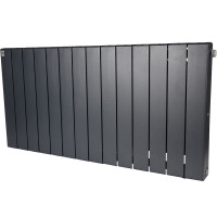 RIFAR SUPREMO VENTIL 350 SVR (8 секций) радиатор биметаллический нижнее правое подключение (Цвет АНТРАЦИТ)