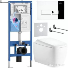 Унитаз подвесной Roxen StounFix Dual Fresh 968502