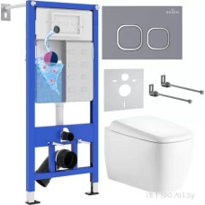 Унитаз подвесной Roxen StounFix Dual Fresh 968519