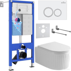 Унитаз подвесной Roxen StounFix Dual Fresh 968230