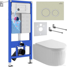 Унитаз подвесной Roxen StounFix Dual Fresh 968249