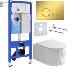 Унитаз подвесной Roxen StounFix Dual Fresh 968254