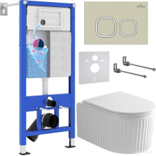 Унитаз подвесной Roxen StounFix Dual Fresh 968277