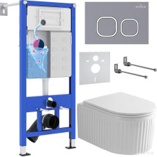 Унитаз подвесной Roxen StounFix Dual Fresh 968280