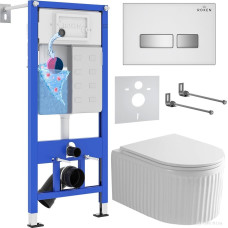 Унитаз подвесной Roxen StounFix Dual Fresh 968291