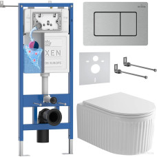 Унитаз подвесной Roxen StounFix Dual Fresh 968301