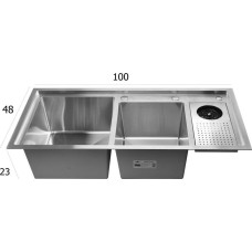 Кухонная мойка Wisent WM310048+WW405A