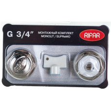 RIFAR Монтажный комплект для подключения радиатора 3/4  (Supremo/Monolit) (R.Ad.G34MS)