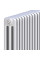 RIFAR TUBOG 3037/26 радиатор трубчатый нижнее подключение DV1 (белый RAL 9016)