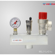 Запорная арматура Varmega Группа безопасности котла 1" до 200 кВт VM16303