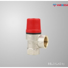 Запорная арматура Varmega Клапан предохранительный 1/2", ВР-ВР, 6 бар VM16607