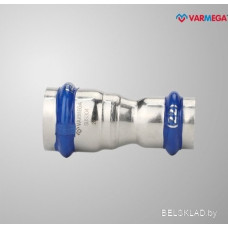 Фитинг Varmega Муфта двухраструбная Inox Press переходная 28x15 VM702002815