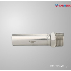 Фитинг Varmega Муфта-вставка Inox Press с наружной резьбой 28ax1" VM708002806