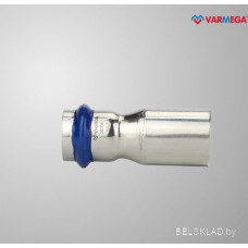 Фитинг Varmega Муфта-вставка однораструбная Inox Press переходная 35ax22 VM704003522