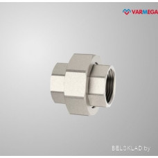 Фитинг Varmega Разъемное соединение ВР-ВР 3/4" с уплотнением o-ring VMTF54-N000505