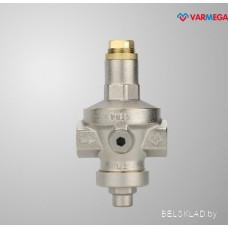 Запорная арматура Varmega Редуктор давления 1", PN25 с присоединением к манометру VM12803