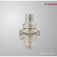 Запорная арматура Varmega Редуктор давления 3/4", PN16, поршневой, с присоединением к манометру VM12502