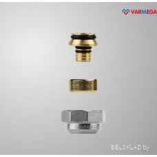 Фитинг Varmega Соединитель евроконус 3/4"EK для труб PE-X, PE-RT 20х2.0 мм VM09204