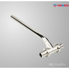 Фитинг Varmega Тройник с трубкой Slide-Fit 16/20/250 для подключения радиатора VM52604