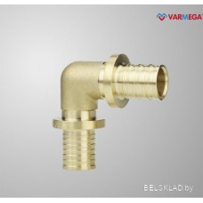 Фитинг Varmega Угол 90 Slide-fit 16, аксиальный VM50811