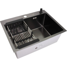 Кухонная мойка Wisent WS-36050В/GER013 (с сифоном, дозатором и коландером)
